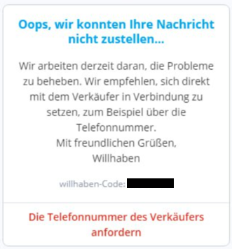 Fake PayLivery Nachricht Telefonnummer 20240816.png